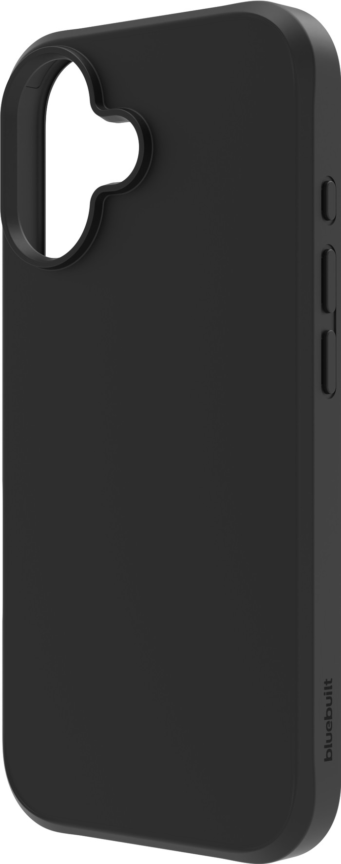 BlueBuilt Protective Back Cover avec MagSafe iPhone 17 Noir + BlueBuilt iPhone 17 Protège-écran de Confidentialité Verre côté droit