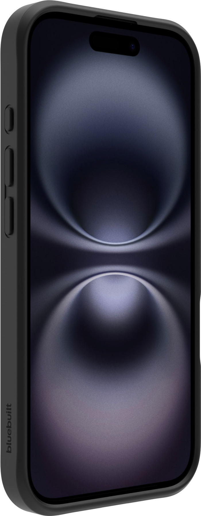 BlueBuilt Protective Back Cover avec MagSafe iPhone 17 Noir + BlueBuilt iPhone 17 Protège-écran de Confidentialité Verre avant