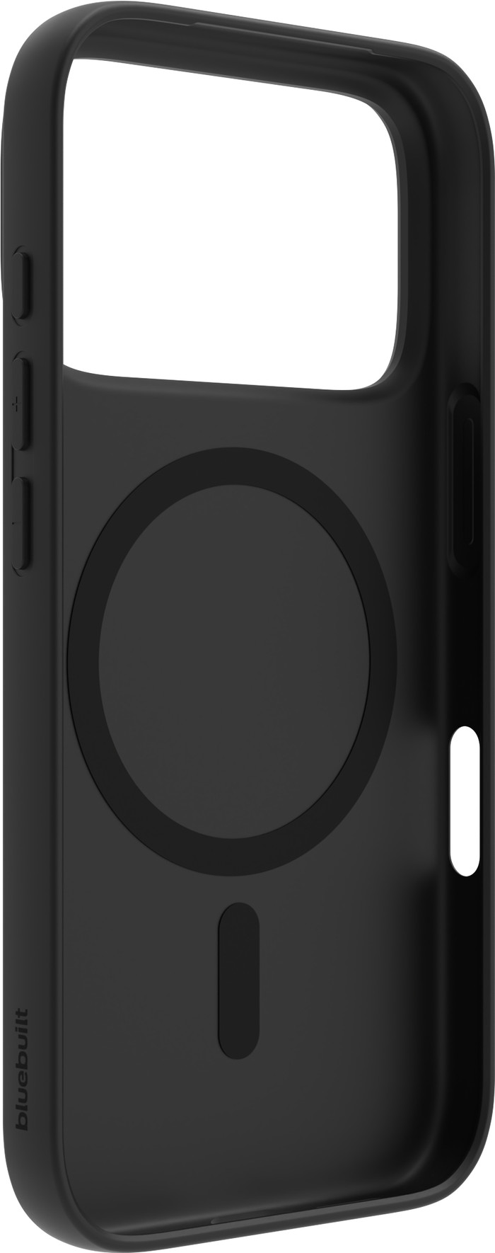 BlueBuilt Protective Back Cover avec MagSafe iPhone 17 Pro Noir côté droit