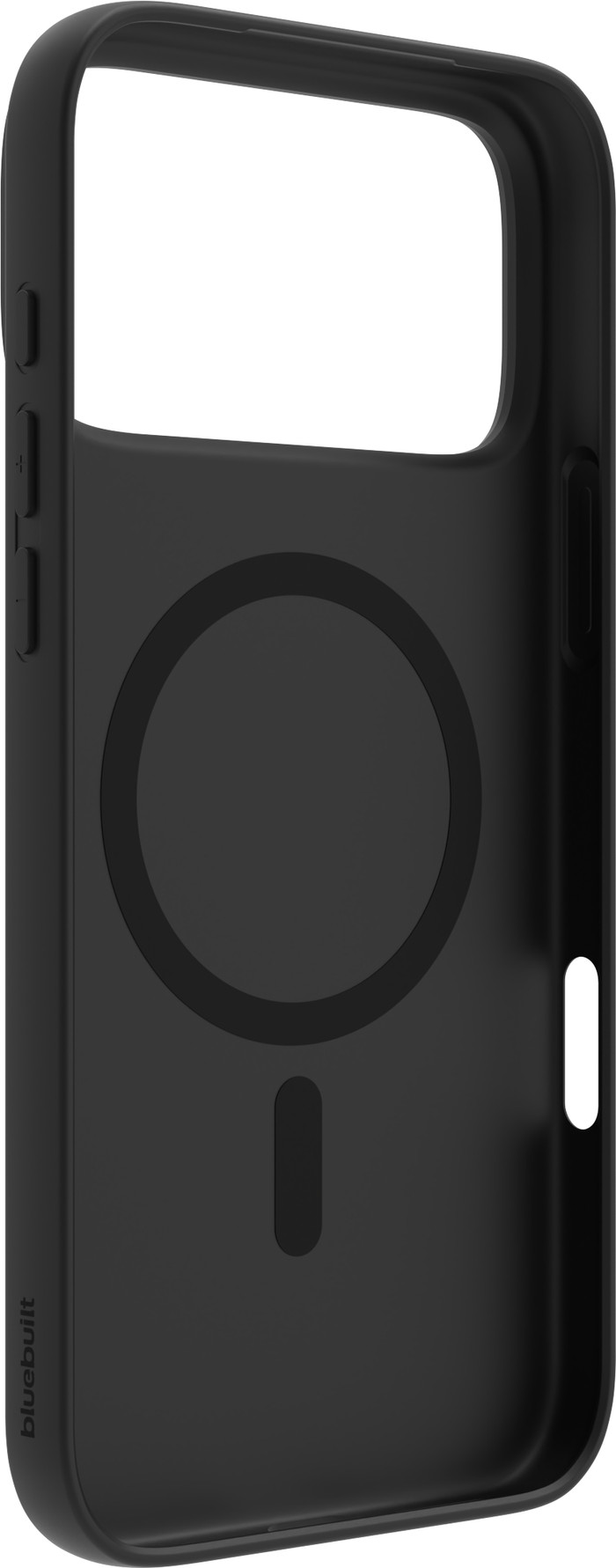 BlueBuilt Protective Back Cover avec MagSafe iPhone 17 Pro Max Noir + BlueBuilt iPhone 17 Pro Max Protège-écran de Confidentialité Verre côté droit