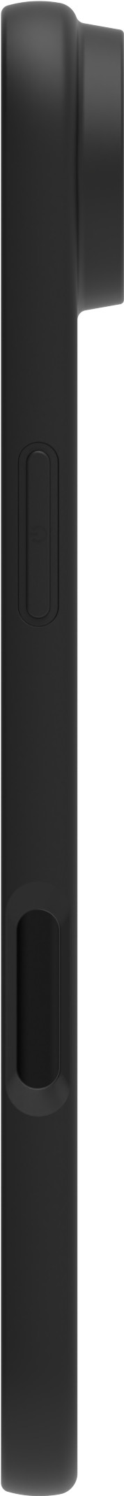 BlueBuilt Protective Back Cover avec MagSafe iPhone 17 Air Noir + BlueBuilt iPhone 17 Air Protège-écran Verre côté gauche