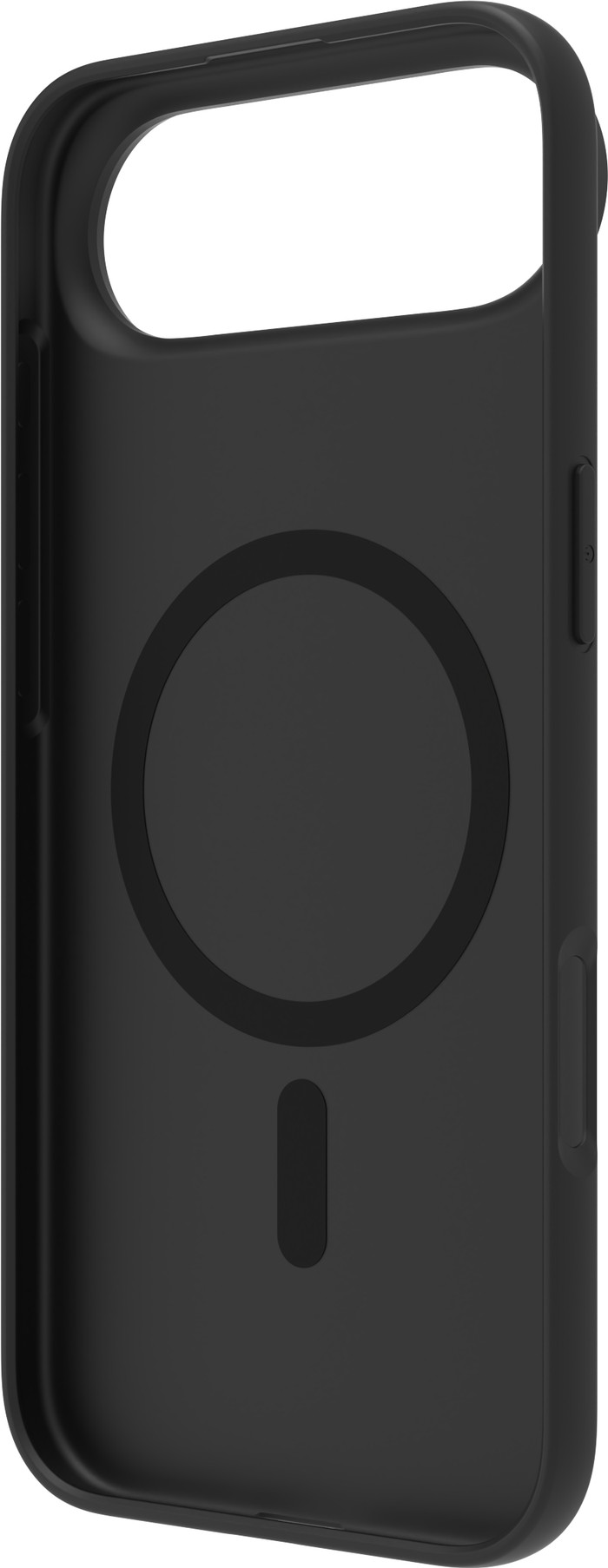 BlueBuilt Protective Back Cover avec MagSafe iPhone 17 Air Noir + BlueBuilt iPhone 17 Air Protège-écran Verre côté droit