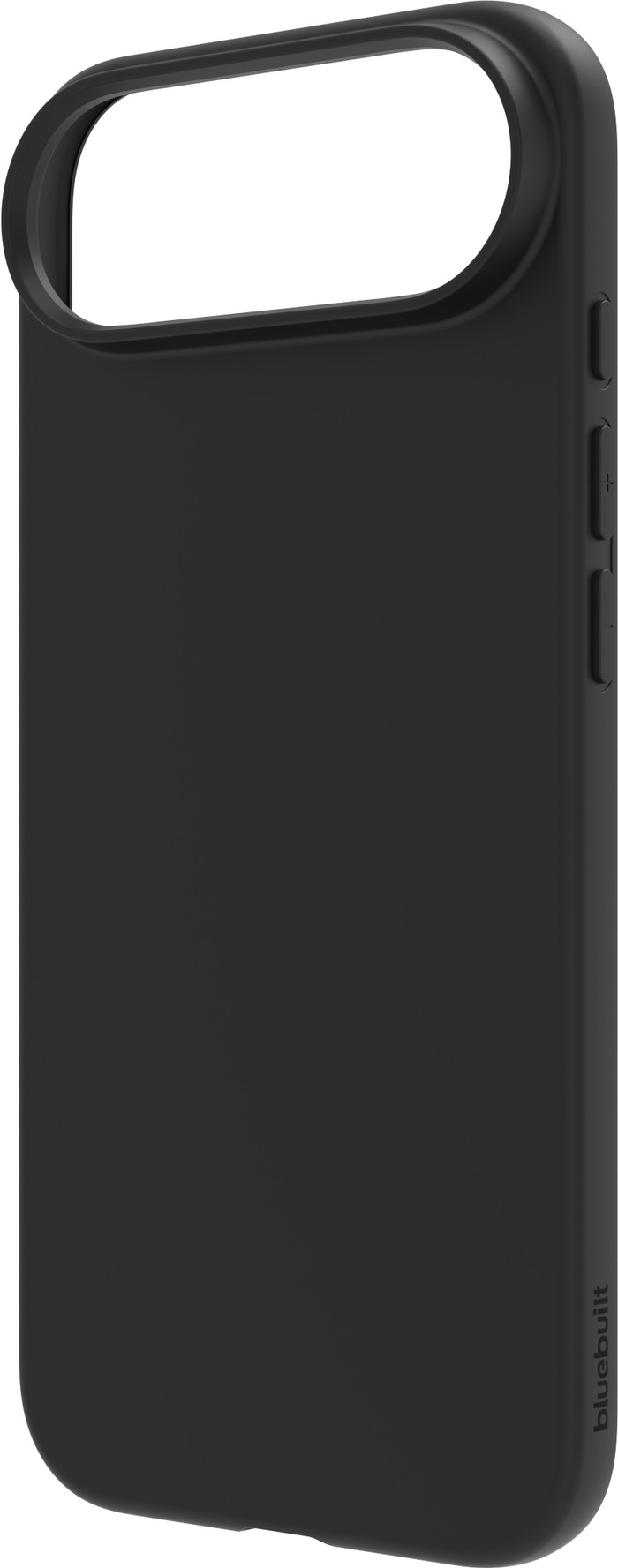 BlueBuilt Protective Back Cover avec MagSafe iPhone 17 Air Noir + BlueBuilt iPhone 17 Air Protège-écran Verre côté gauche