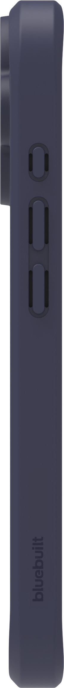 BlueBuilt Protective Back Cover avec MagSafe iPhone 17 Bleu + BlueBuilt iPhone 17 Protège-écran Verre côté droit