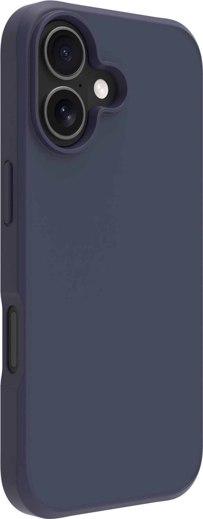 BlueBuilt Protective Back Cover avec MagSafe iPhone 17 Bleu + BlueBuilt iPhone 17 Protège-écran Verre côté gauche