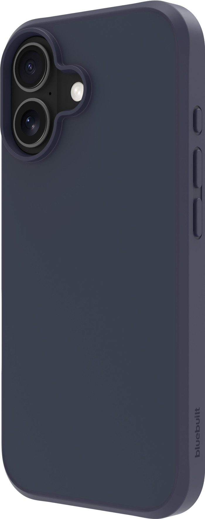 BlueBuilt Protective Back Cover avec MagSafe iPhone 17 Bleu + BlueBuilt iPhone 17 Protège-écran Verre côté droit