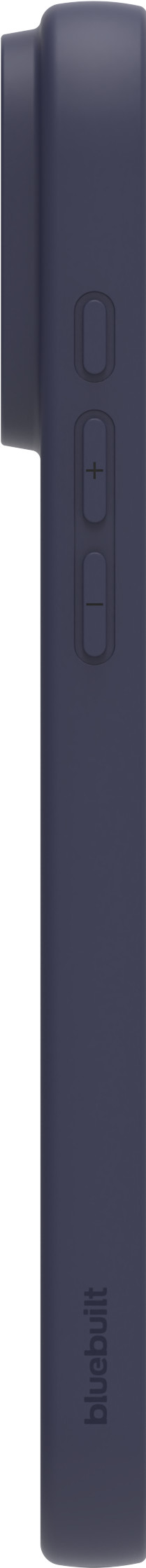 BlueBuilt Protective Back Cover avec MagSafe iPhone 17 Pro Max Bleu + BlueBuilt iPhone 17 Pro Max Protège-écran de Confidentialité Verre côté droit