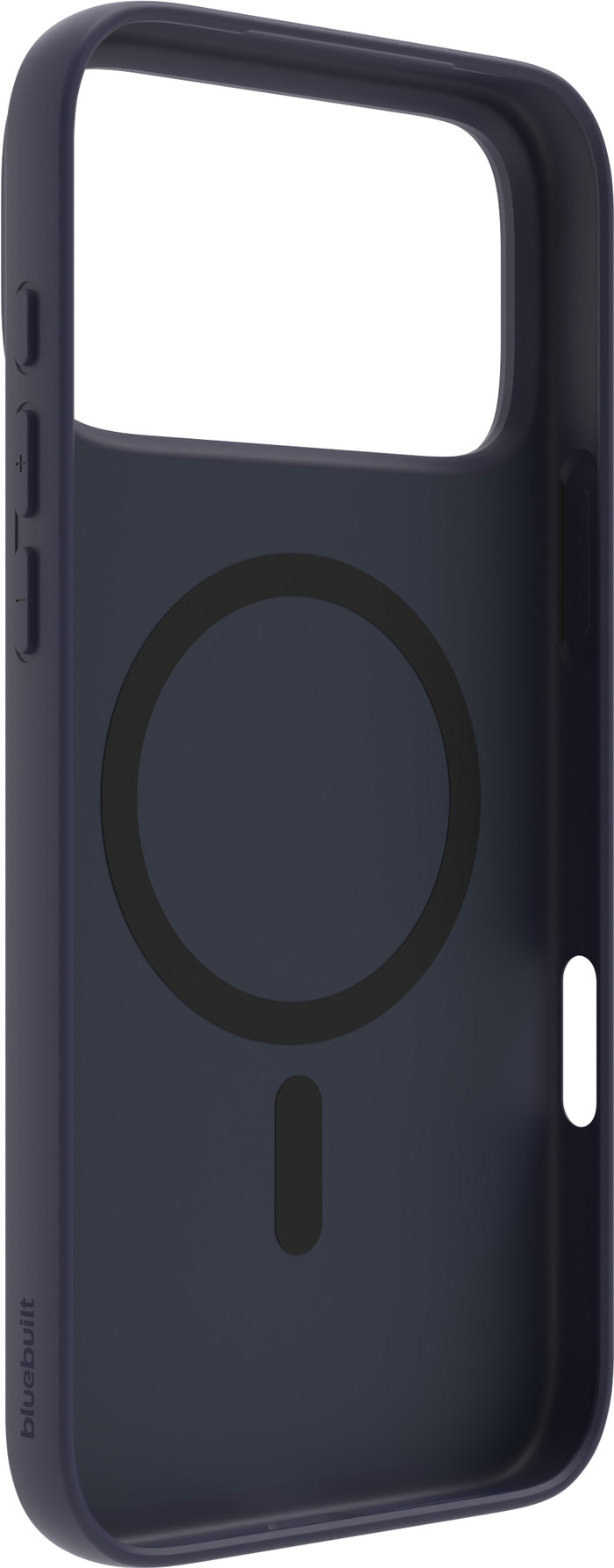 BlueBuilt Protective Back Cover avec MagSafe iPhone 17 Pro Max Bleu + BlueBuilt iPhone 17 Pro Max Protège-écran de Confidentialité Verre côté gauche