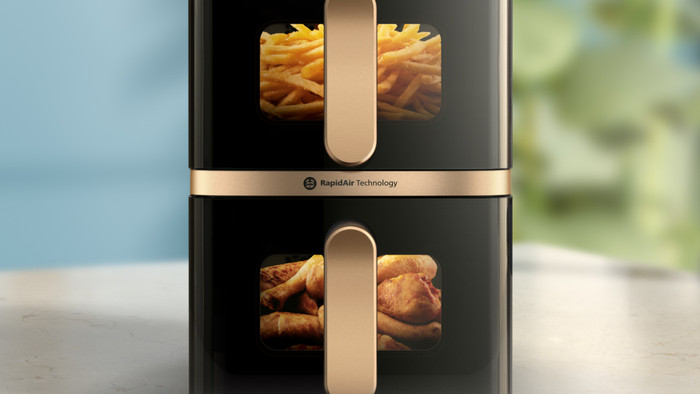 Philips Dual Stacked 4000 Series NA462/70 product in gebruik