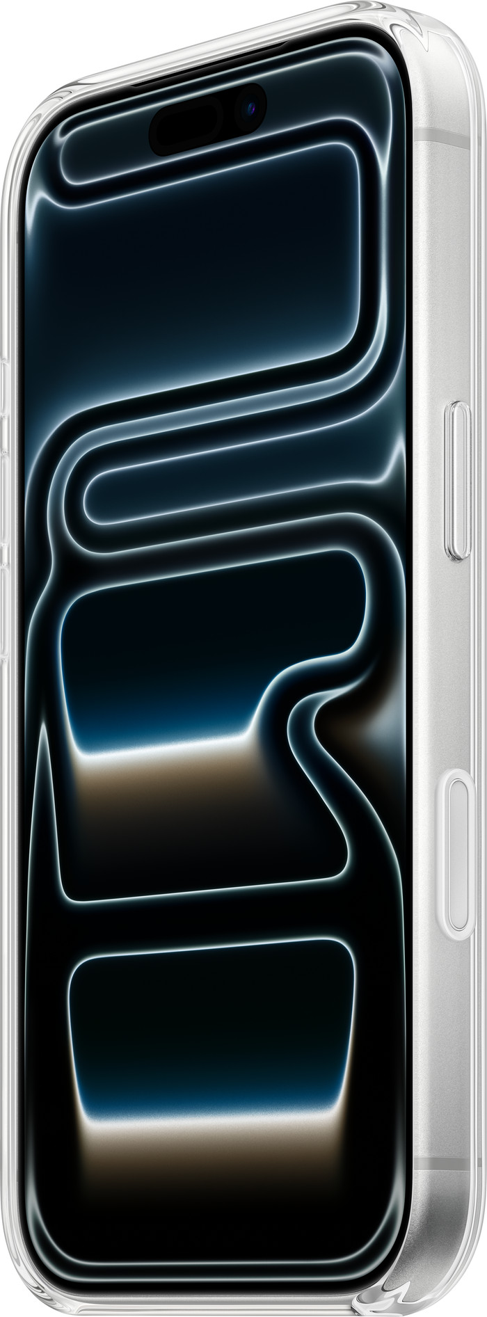 Apple iPhone 17 Pro Back Cover with MagSafe Transparent right side