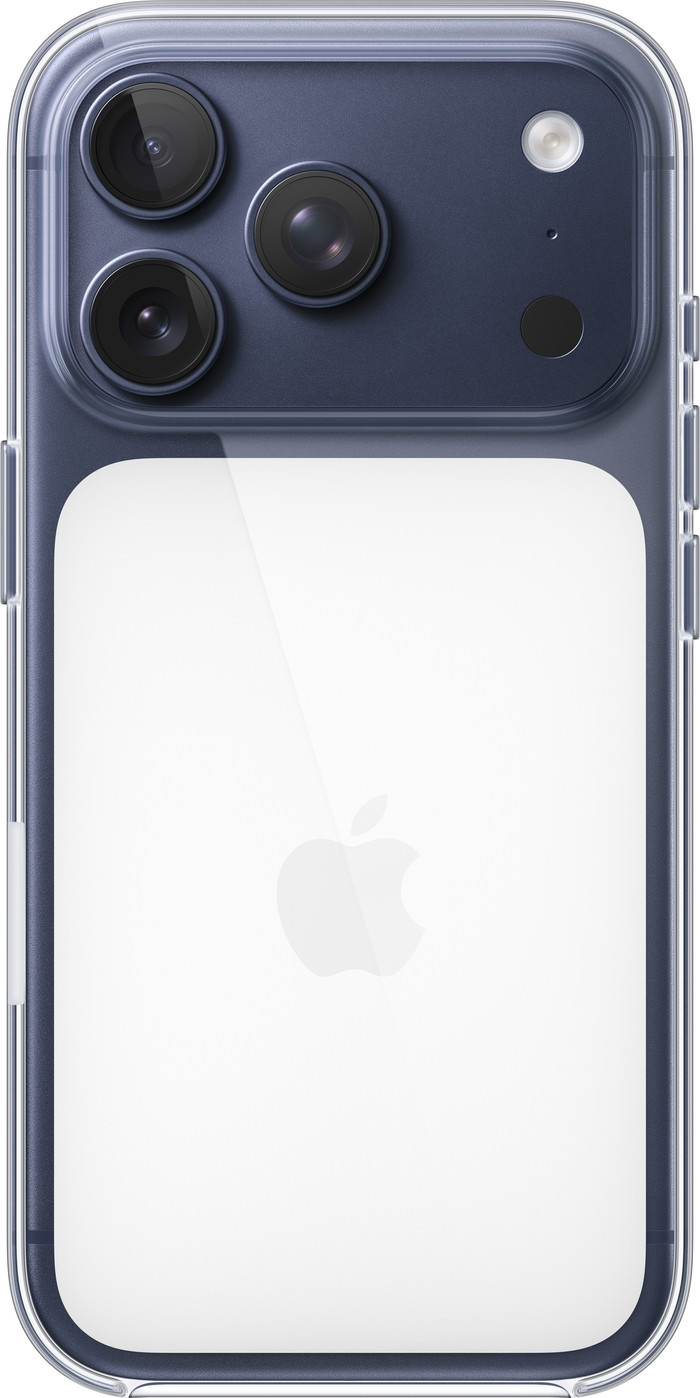 Apple iPhone 17 Pro Back Cover with MagSafe Transparent back