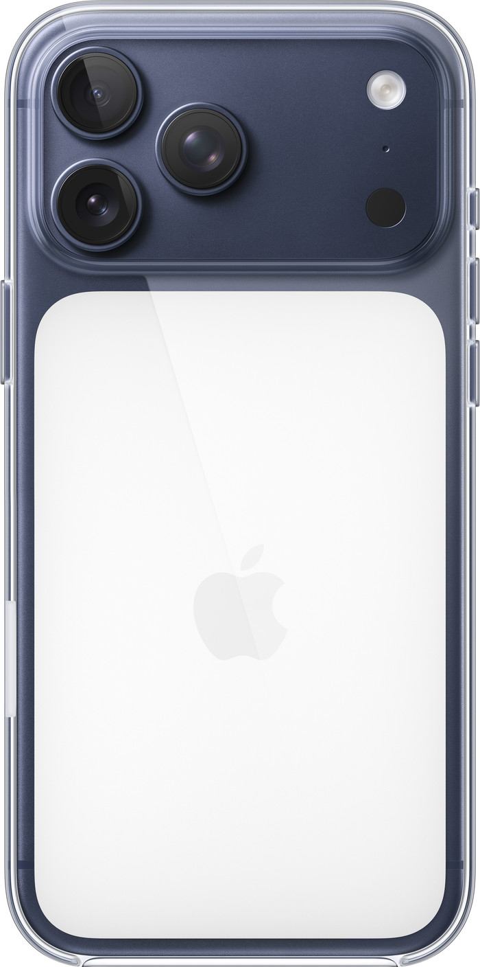 Apple iPhone 17 Pro Max Back Cover with MagSafe Transparent back