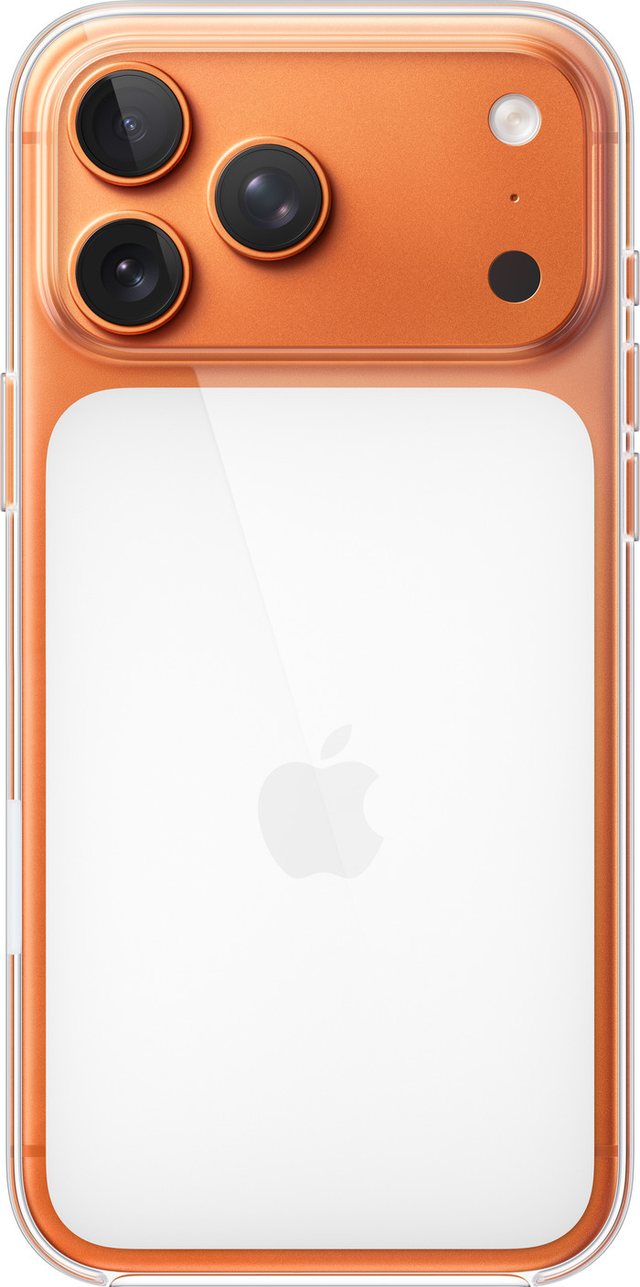 Apple iPhone 17 Pro Max Back Cover with MagSafe Transparent back