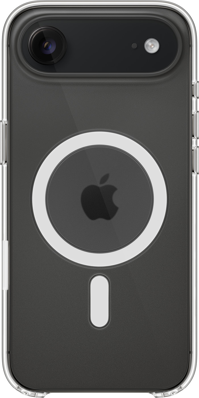 Apple iPhone Air Back Cover met MagSafe Transparant Wit achterkant