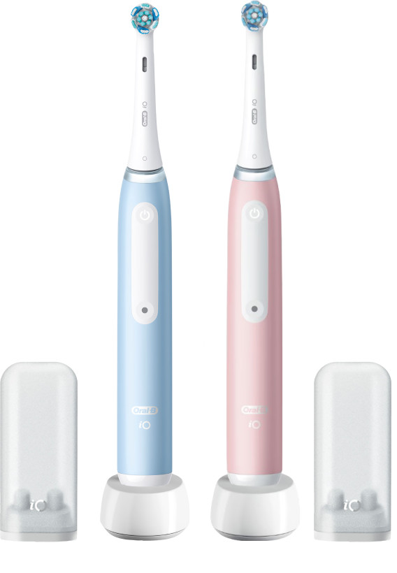 Oral-B iO 3N Blue and Pink Duo Pack Main Image
