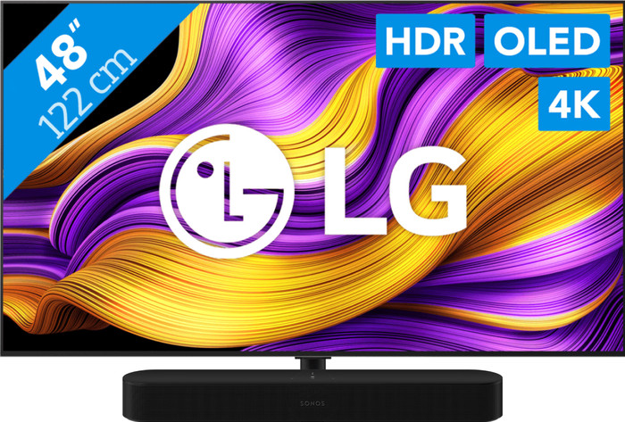 LG 48" OLED EVO G56 4K (2025) + Sonos Beam Gen2 Noir Main Image