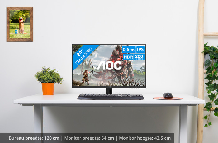 AOC 24G4HRE visual Coolblue 1