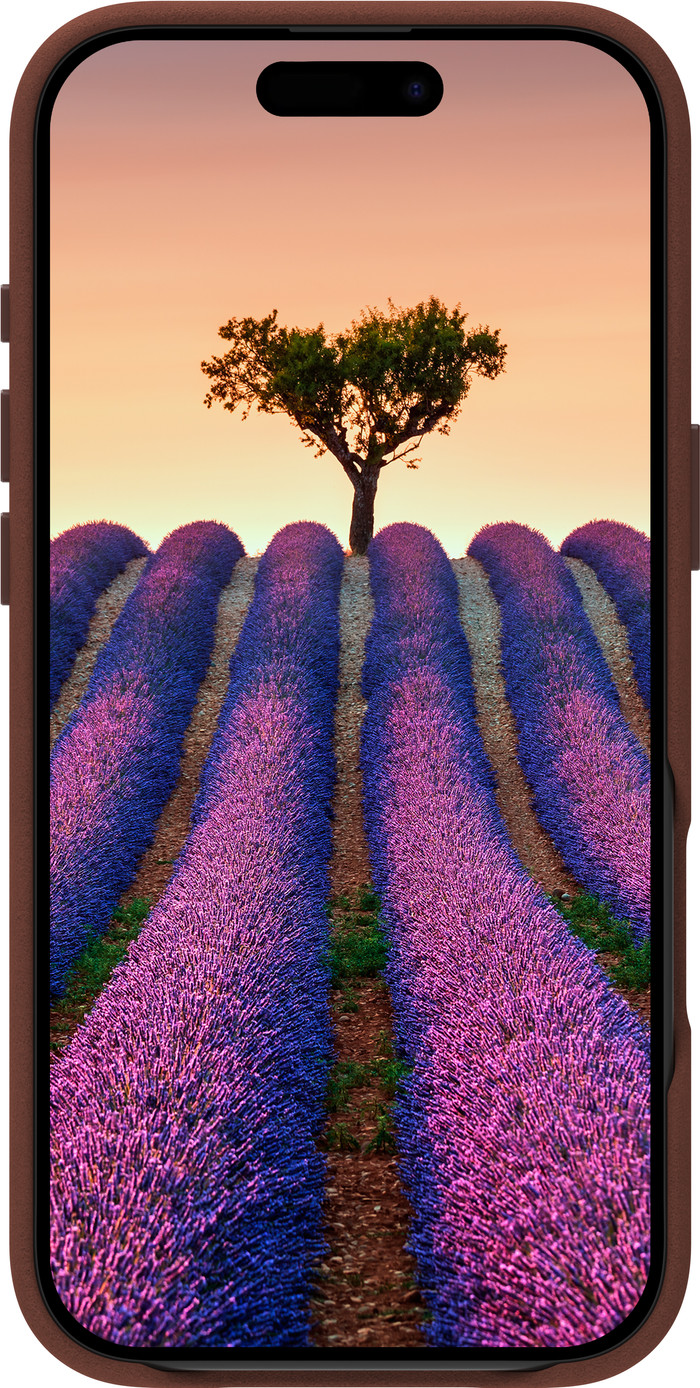 DBramante1928 Roskilde Apple iPhone 17 Air Back Cover met MagSafe Leer Bruin voorkant