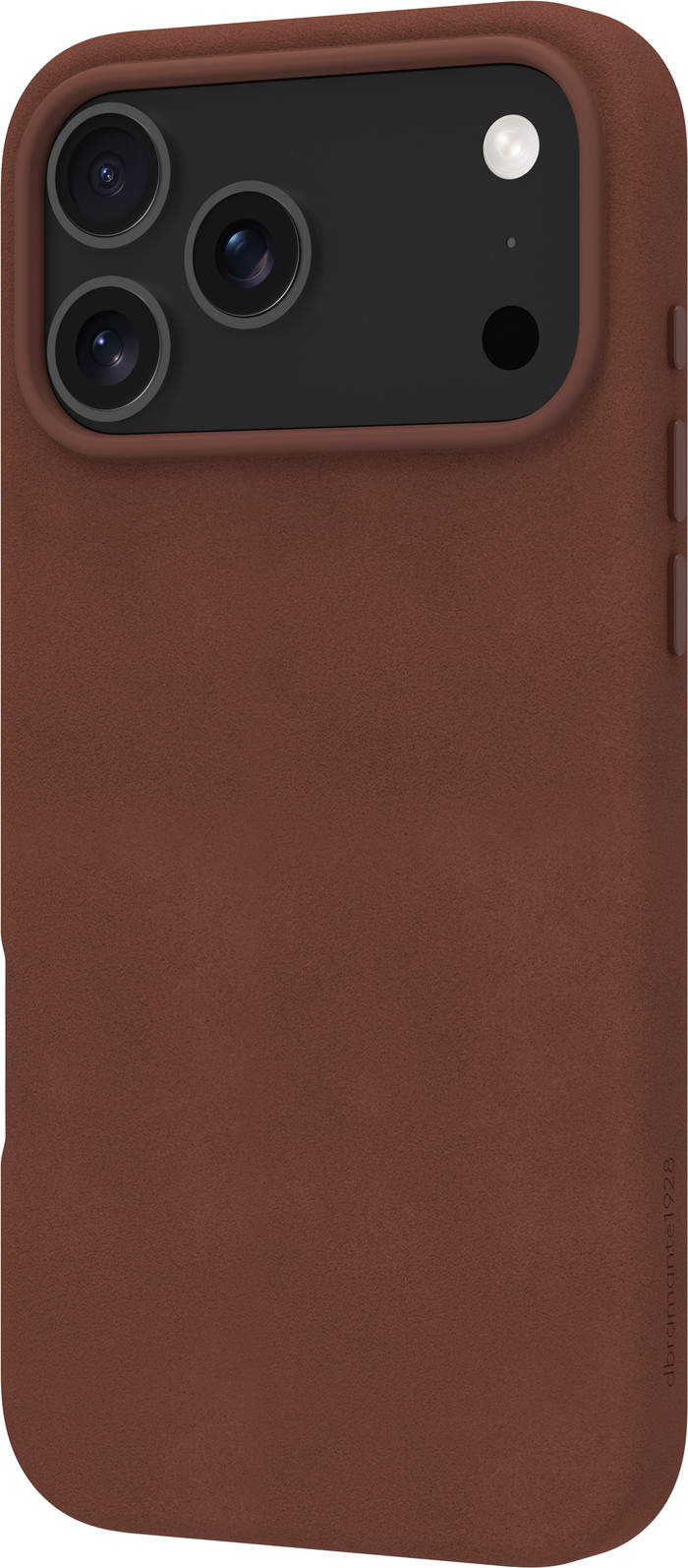 DBramante1928 Roskilde Apple iPhone 17 Pro Max Back Cover avec MagSafe Cuir Brun côté gauche