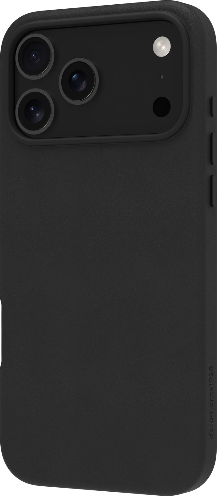 DBramante1928 Lynge iPhone 17 Pro Max Book Case Cuir avec MagSafe Noir côté gauche