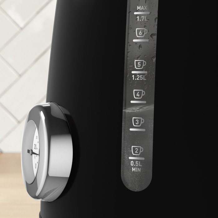 Tefal Soleil KO3558 1,7 L Black détail