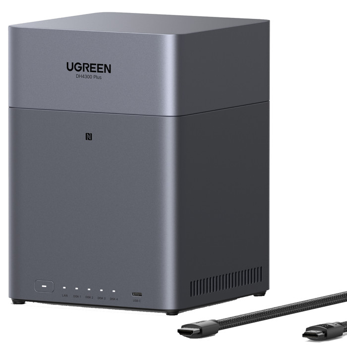 UGREEN NASync DH4300 Plus côté droit