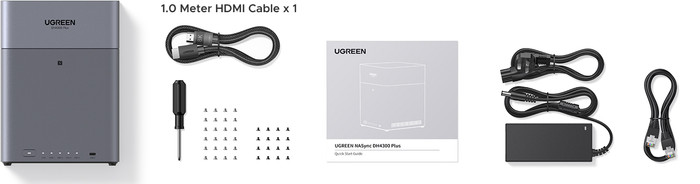 UGREEN NASync DH4300 Plus accessoire