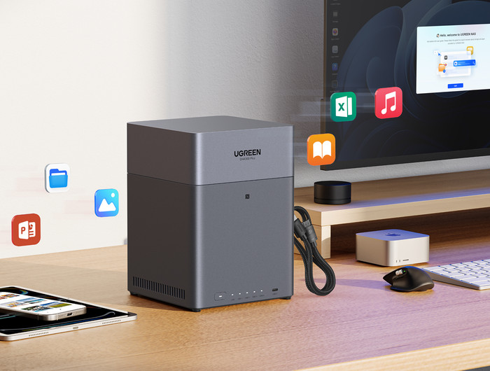 UGREEN NASync DH4300 Plus produit à l'usage