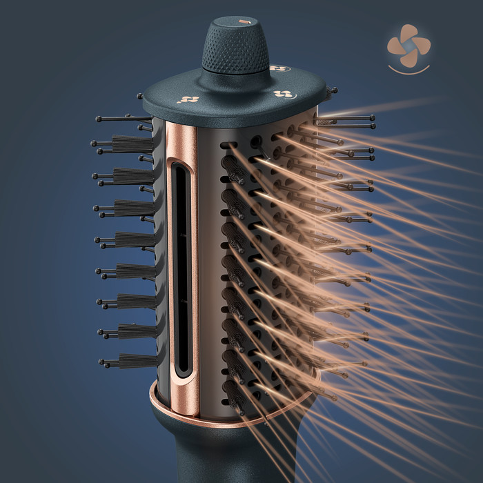 Rowenta Air Brush 3D UB9720E0 product in gebruik