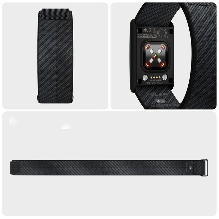 Polar Loop Bandje Zwart S/M/L visual leverancier