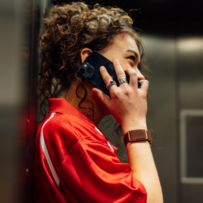 Polar Loop Bracelet Brun S/M/L produit à l'usage