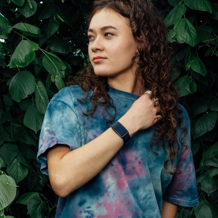 Polar Loop Bandje Blauw S/M/L product in gebruik