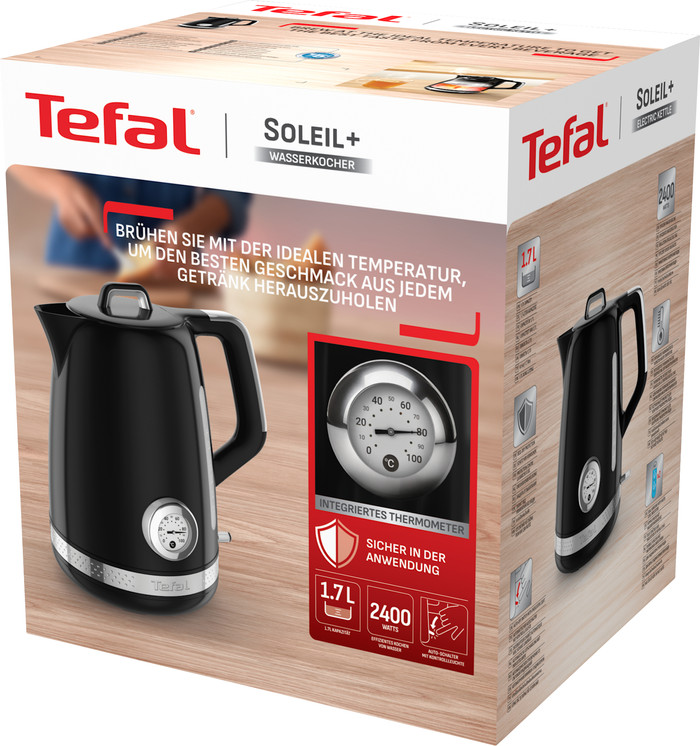 Tefal Soleil KO3558 1,7 L Black emballage
