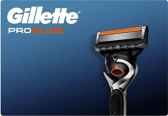 Gillette Proglide + 8 recharges de rasoir emballage