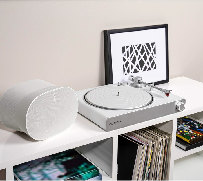 Victrola Stream Pearl produit à l'usage