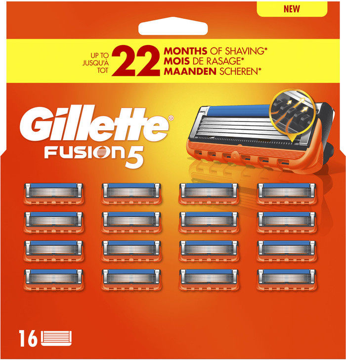 Gillette Fusion5 Power + 17 navulmesjes verpakking