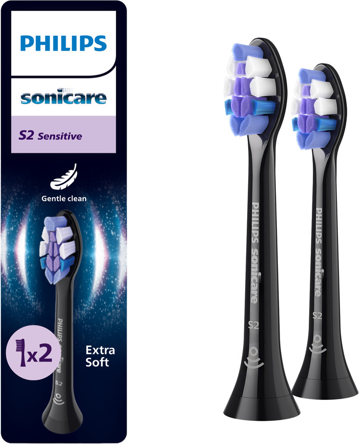 Philips Sonicare Optimal Sensitive HX6052/88 Black (2 units) Main Image