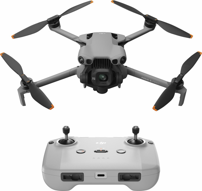 DJI Mini 5 Pro + Remote Controller voorkant