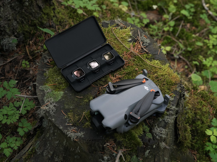 DJI Mini 5 Pro ND Filters Set (ND8/32/128) product in use