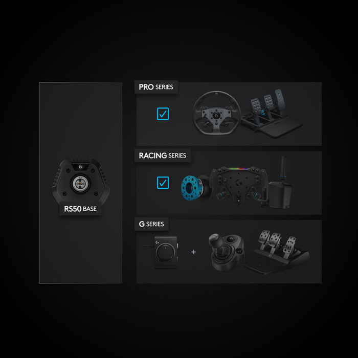 Logitech G RS50 System - PlayStation and PC visual supplier
