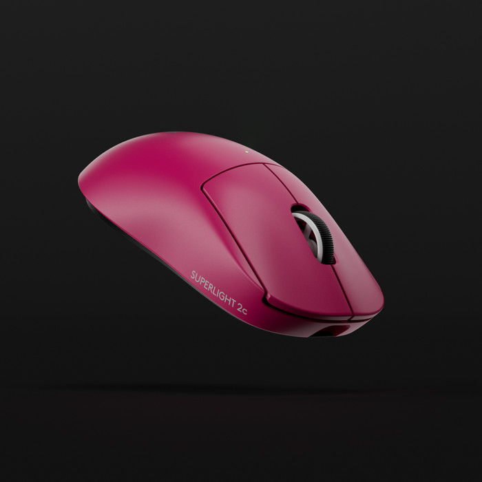 Logitech G PRO X Superlight 2c Draadloze Gaming Muis Magenta visual leverancier