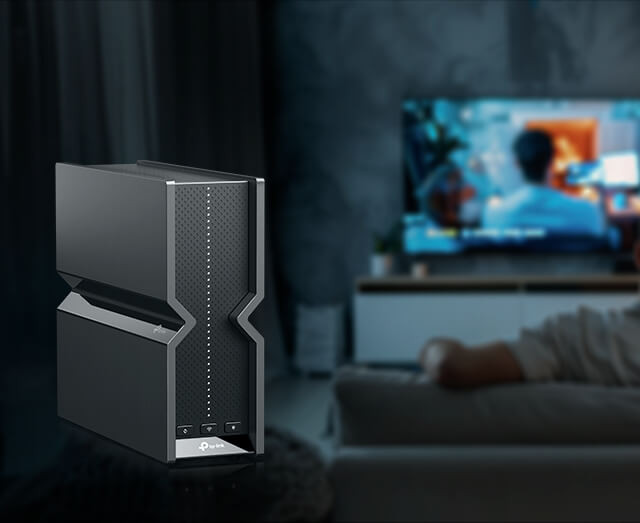 TP-Link Archer BE550 product in gebruik