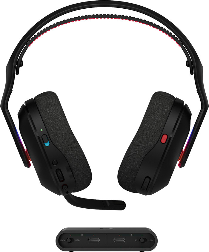 Logitech G Astro A20 X LIGHTSPEED Noir avant