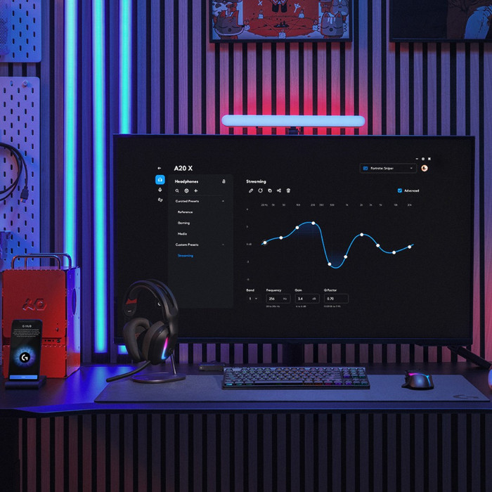 Logitech G Astro A20 X LIGHTSPEED Noir produit à l'usage
