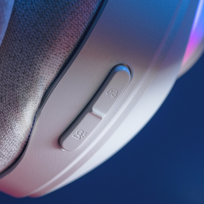 Logitech G Astro A20 X LIGHTSPEED Wit product in gebruik