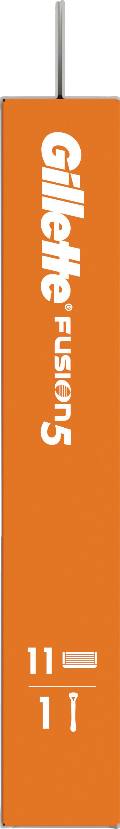 Gillette Fusion5 + 11 Replacement Blades packaging