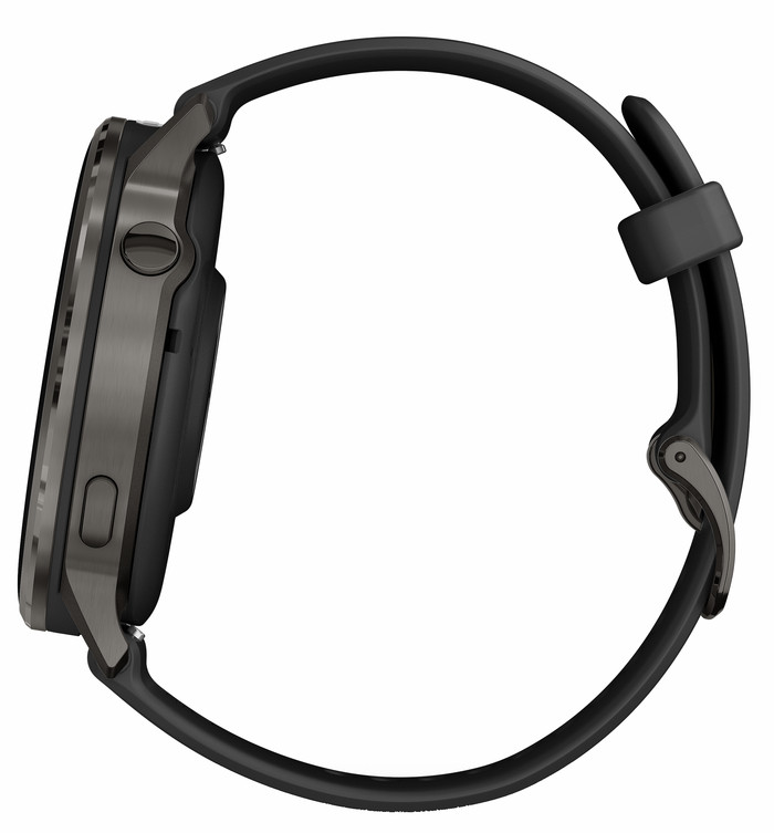Garmin Venu 4 Black 45mm left side