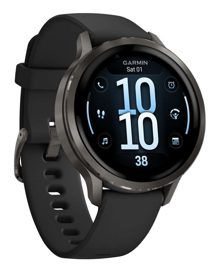 Garmin Venu 4 Noir 41 mm côté droit