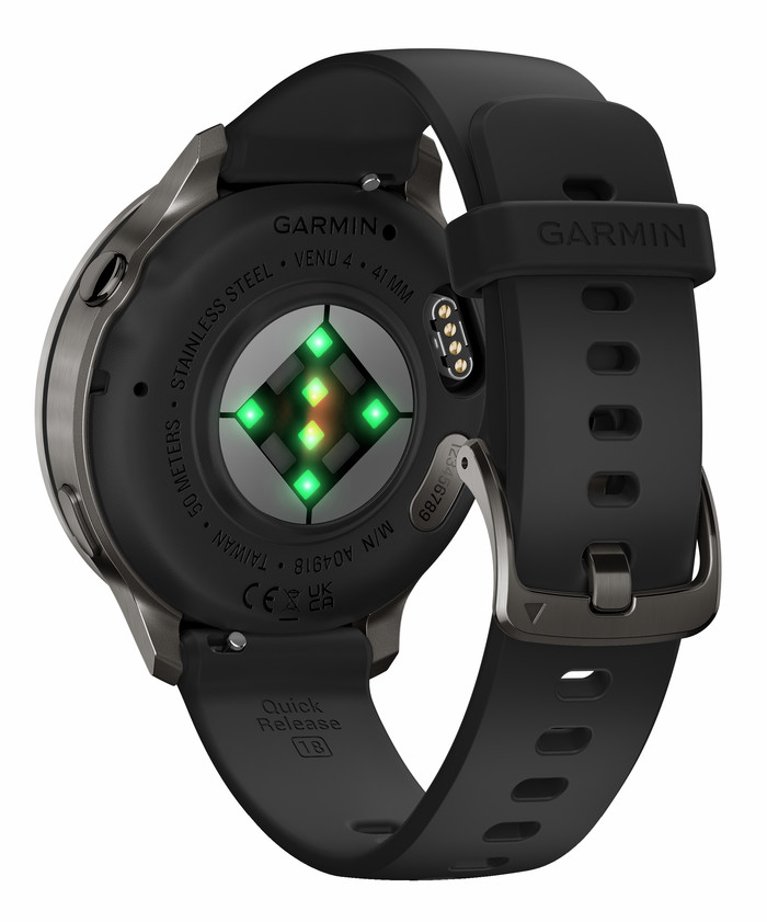 Garmin Venu 4 Noir 41 mm arrière