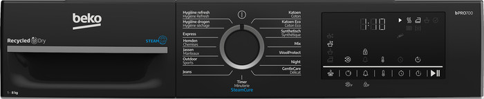 Beko BM3T3824B SteamCure detail